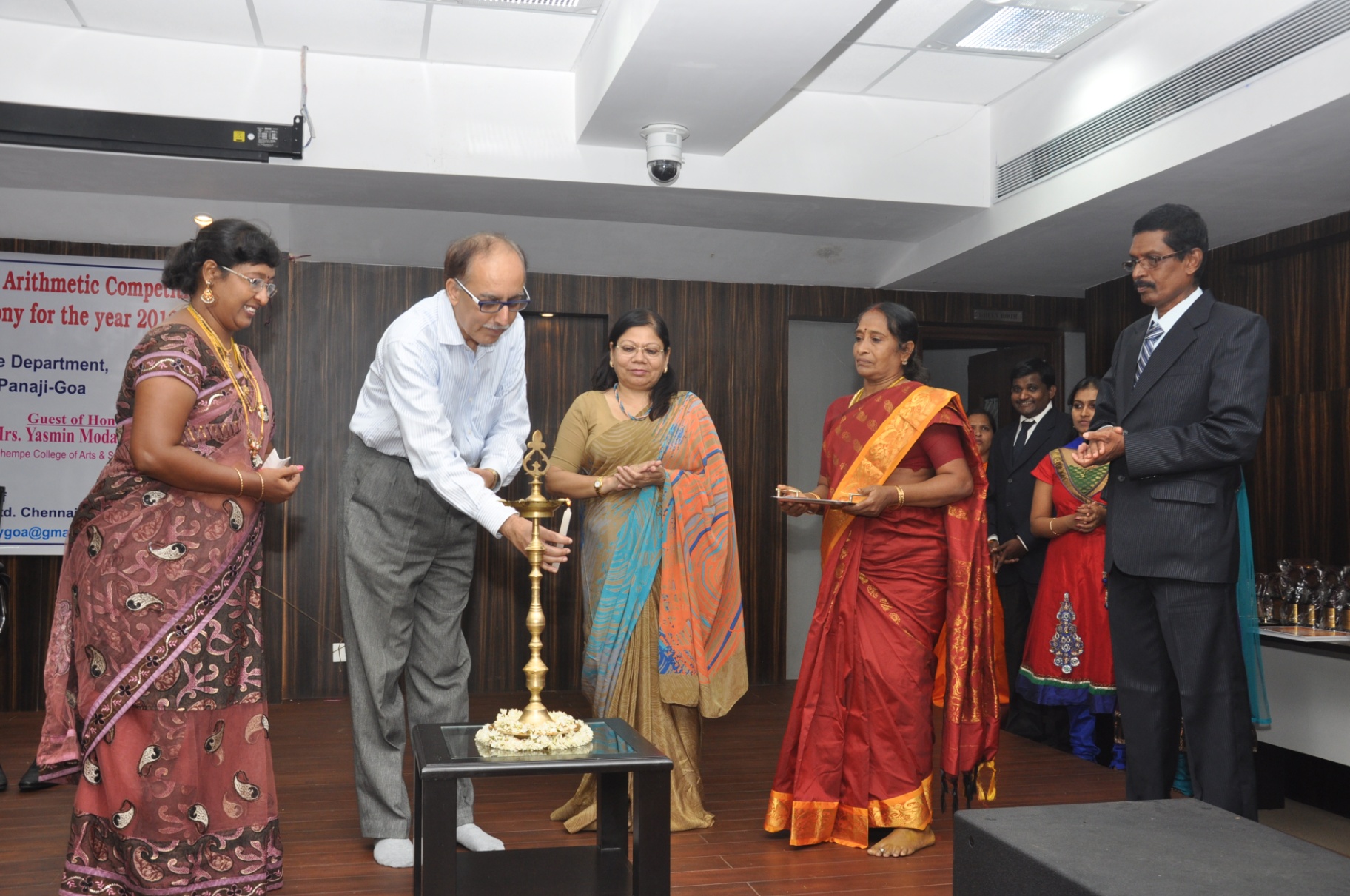 Arithmetic Competition prize ceremony — Panaji