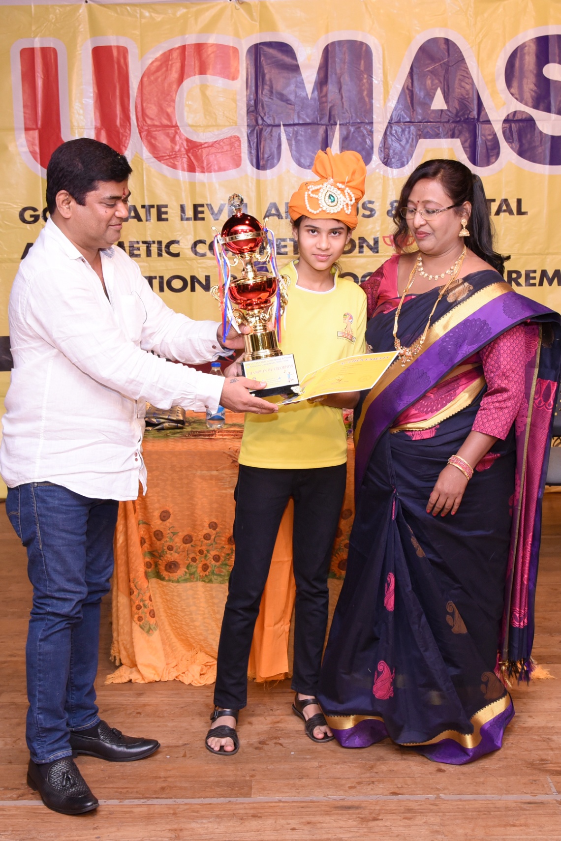 Champion of Champions award ceremony